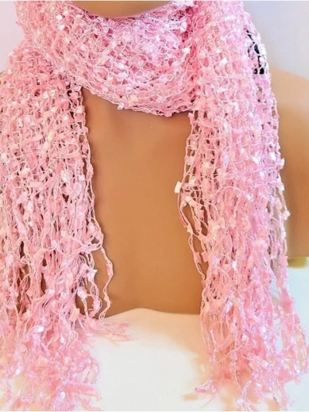 Kirks folly pink scarf new